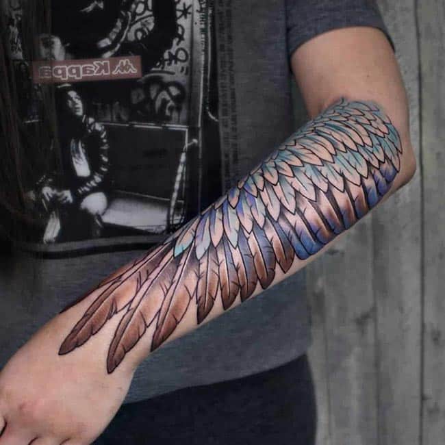 Tatuagens de asas no braco 5 4 Tatuagens de asas no braco 5 4