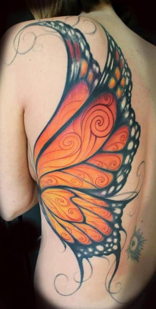tatuagem de asa de borboleta 2 tatuagem de asa de borboleta 2