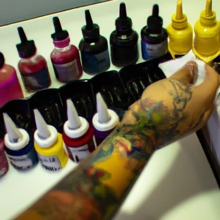 Descubra Como Escolher a Tinta Certa para Sua Tatuagem e Surpreenda-se com o Resultado!