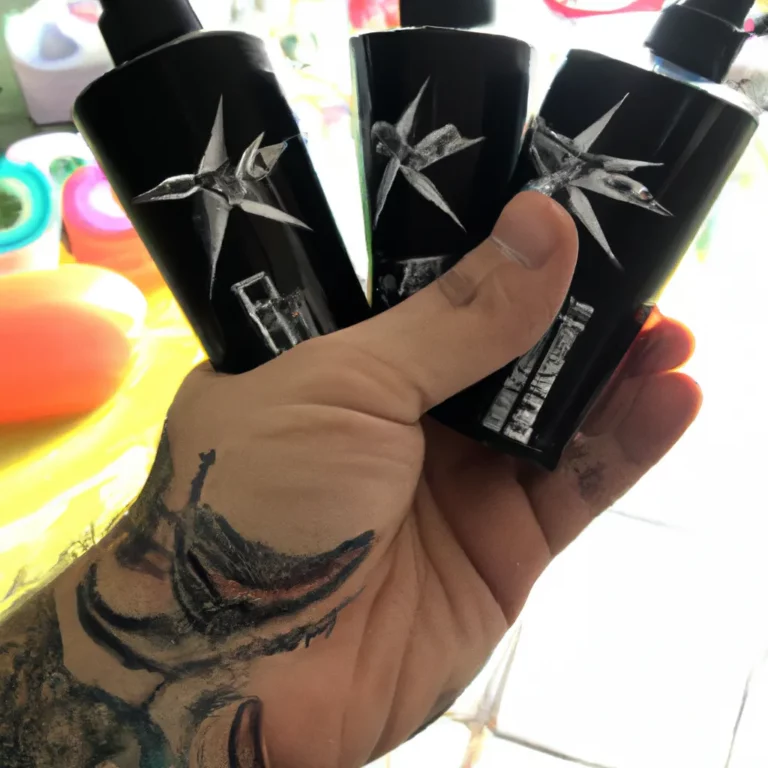 Descubra Por Que Você Não Deve Usar Produtos Químicos Para Limpar Sua Tatuagem!