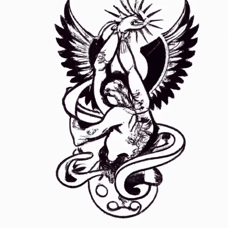 Significados das Tatuagens de Anjos Caídos na Cultura Gótica