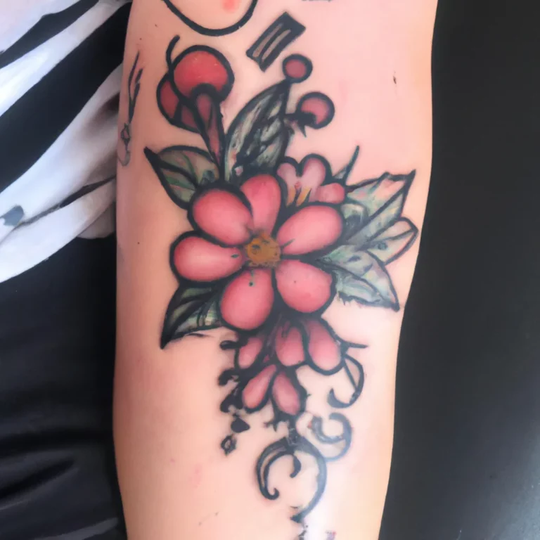 Tattoos com Motivos Florais: Descubra o Significado Cultural