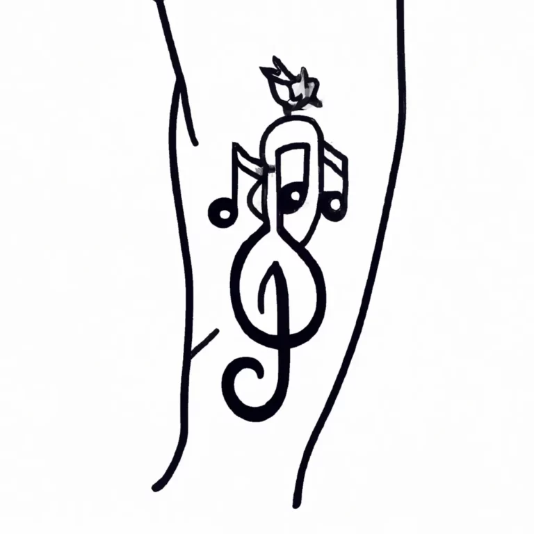 Significado das Tatuagens Relacionadas à Música e Se Surpreenda