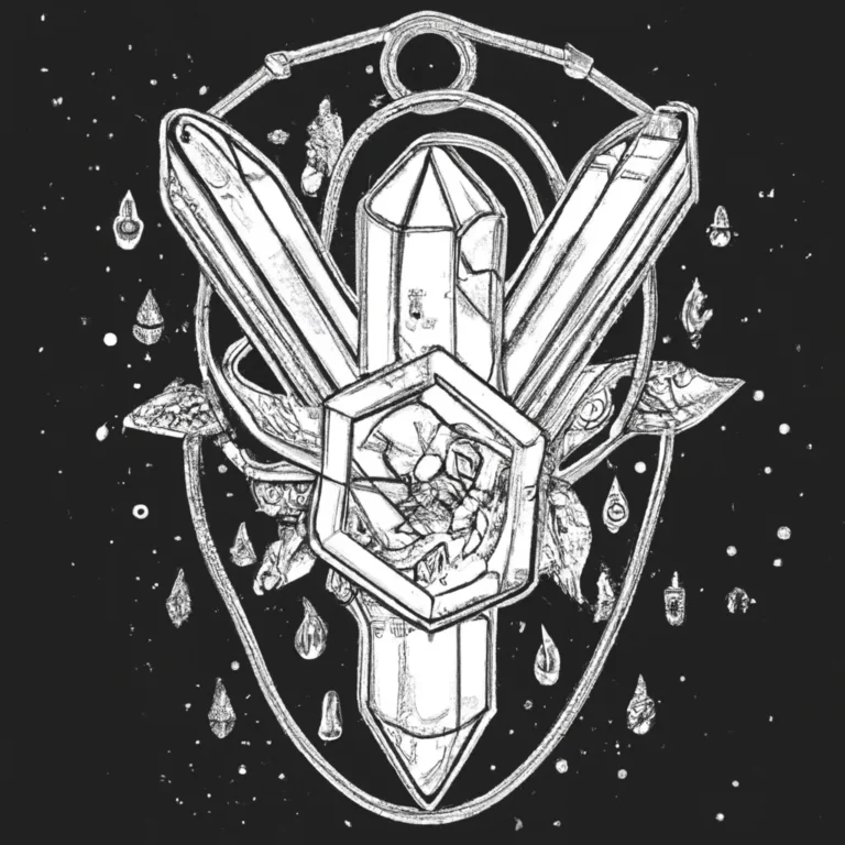 Brilhe com Estilo: Tatuagens de Cristais Preciosos