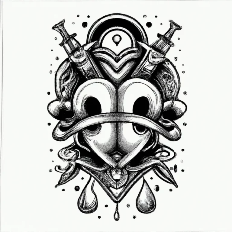 Explorando as Dualidades: Tatuagens que Surpreendem
