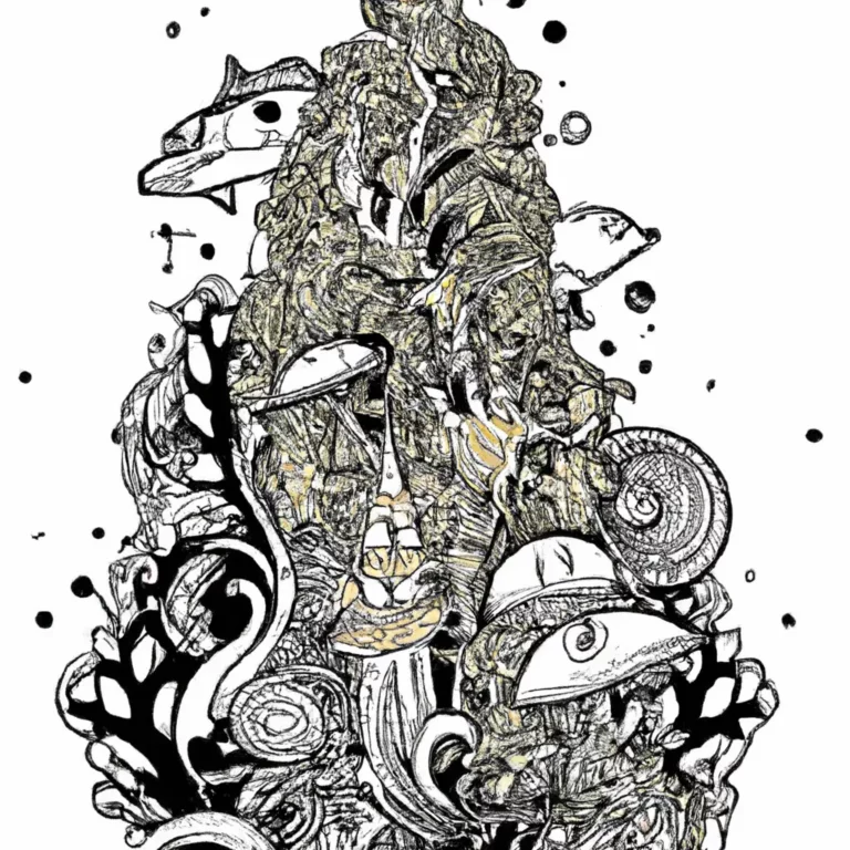 Subaquática: Tatuagens de Florestas de Algas e a Vida Marinha