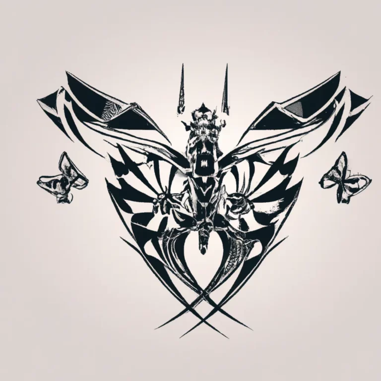 Arte Corporal: Tatuagens de Metamorfoses e Mutações Abstratas