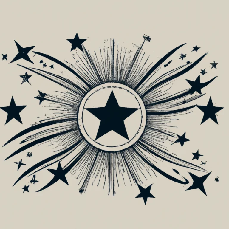 Explorando o Universo: Tatuagens de Rastros de Estrelas e Maravilhas Celestes