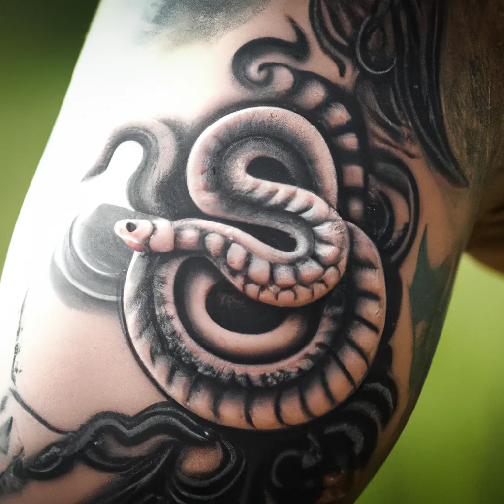 Fotos Tatuagens de serpentes e simbolos de sabedoria na natureza2 1