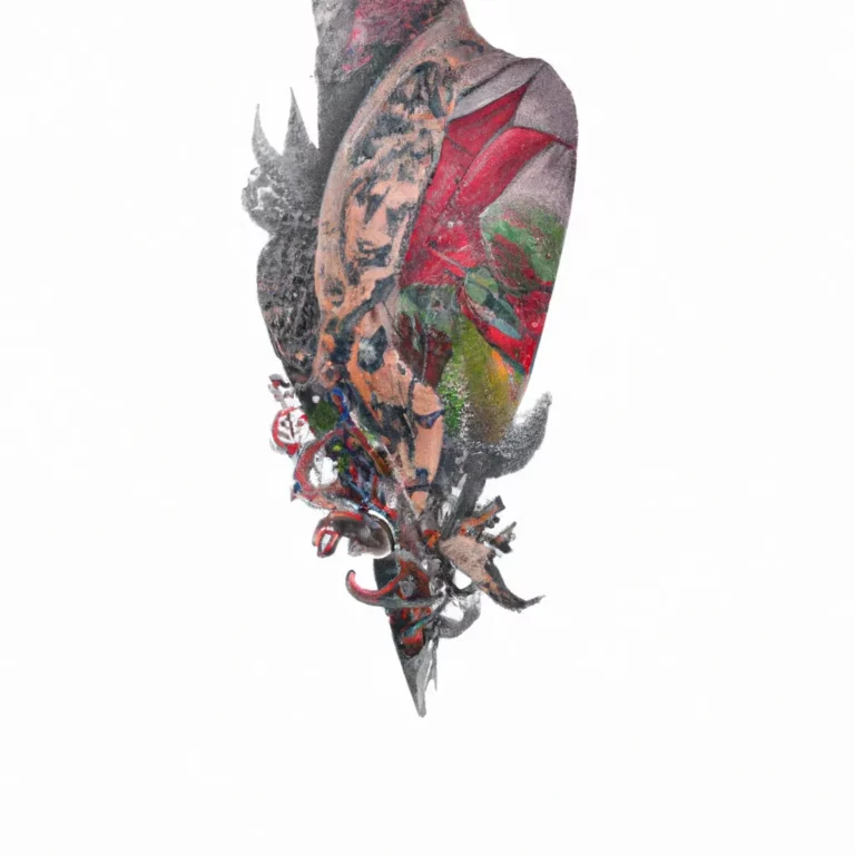 Arte em Movimento: Tatuagens Abstratas Inspiradas em Pinturas