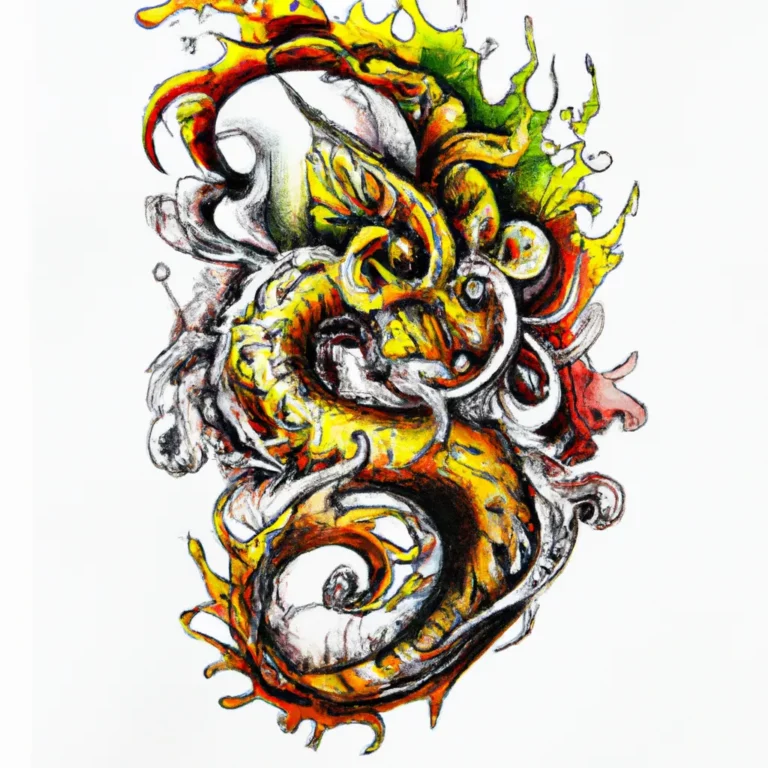 Explorando a Arte: Tatuagens Aquarela Vibrantes