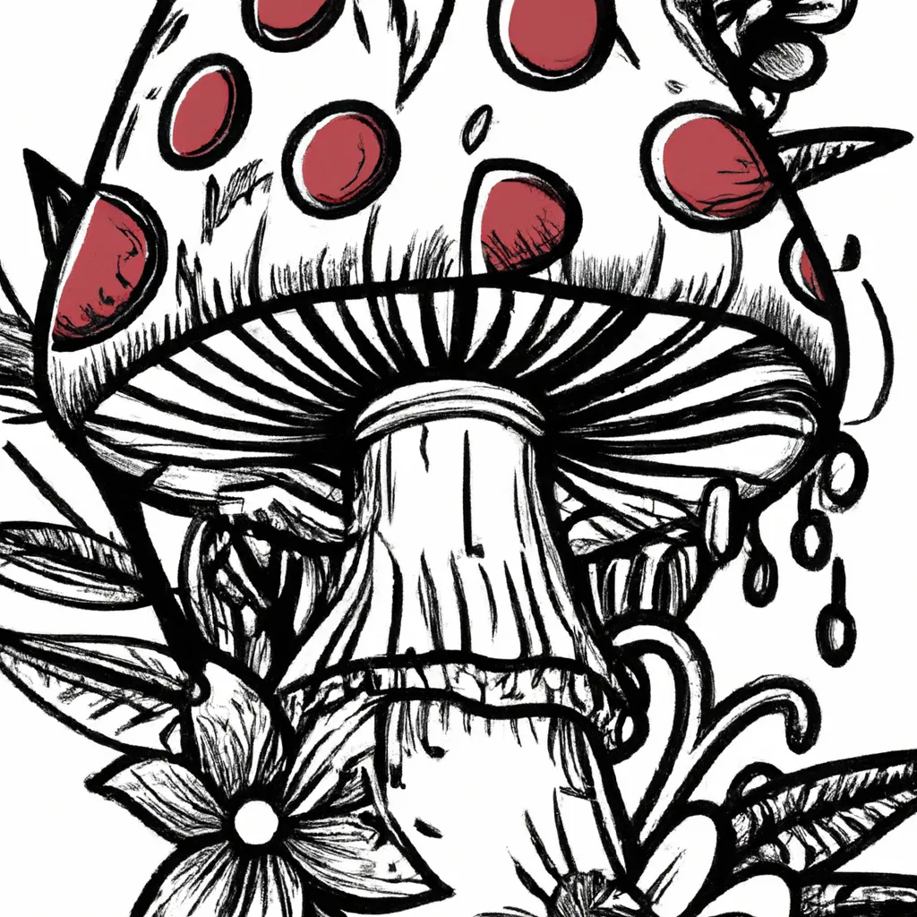 Imagens Tatuagens de cogumelos e fungos fascinantes2 Imagens Tatuagens de cogumelos e fungos fascinantes2