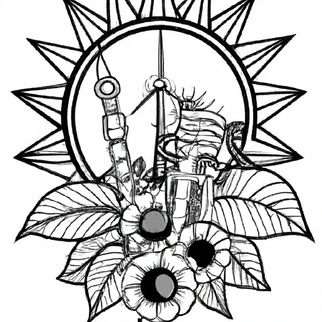 Imagens Tatuagens de energias renovaveis e tecnologias verdes