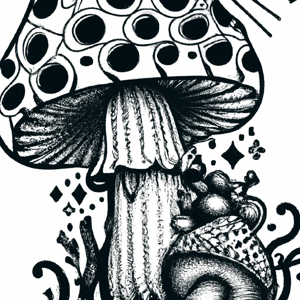 Imprimir Tatuagens de cogumelos e fungos fascinantes Imprimir Tatuagens de cogumelos e fungos fascinantes