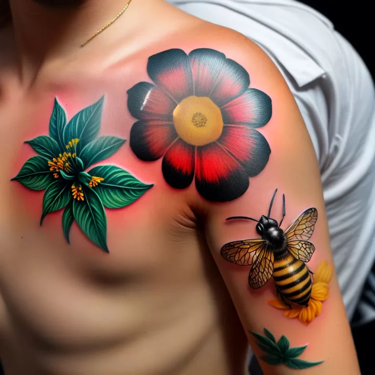 Fotos abelha mel favo doce tatuagem scaled Fotos abelha mel favo doce tatuagem scaled