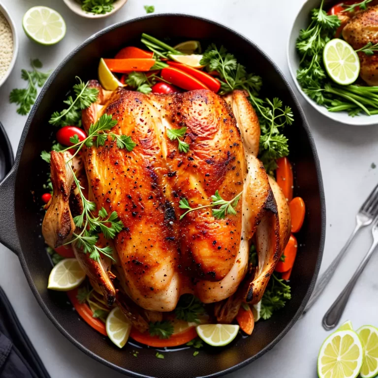 Tatuagens de FRANGO ASSADO: Para os Amantes da Culinária Caseira!