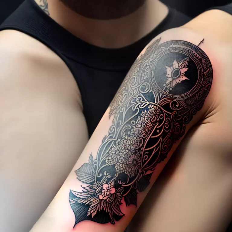 Fotos garrafa vinho tatuagem uva copo scaled
