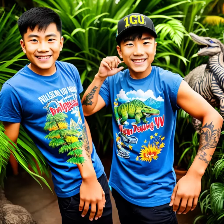 Fotos menino sorriso tatuagem dinossauro scaled Fotos menino sorriso tatuagem dinossauro scaled