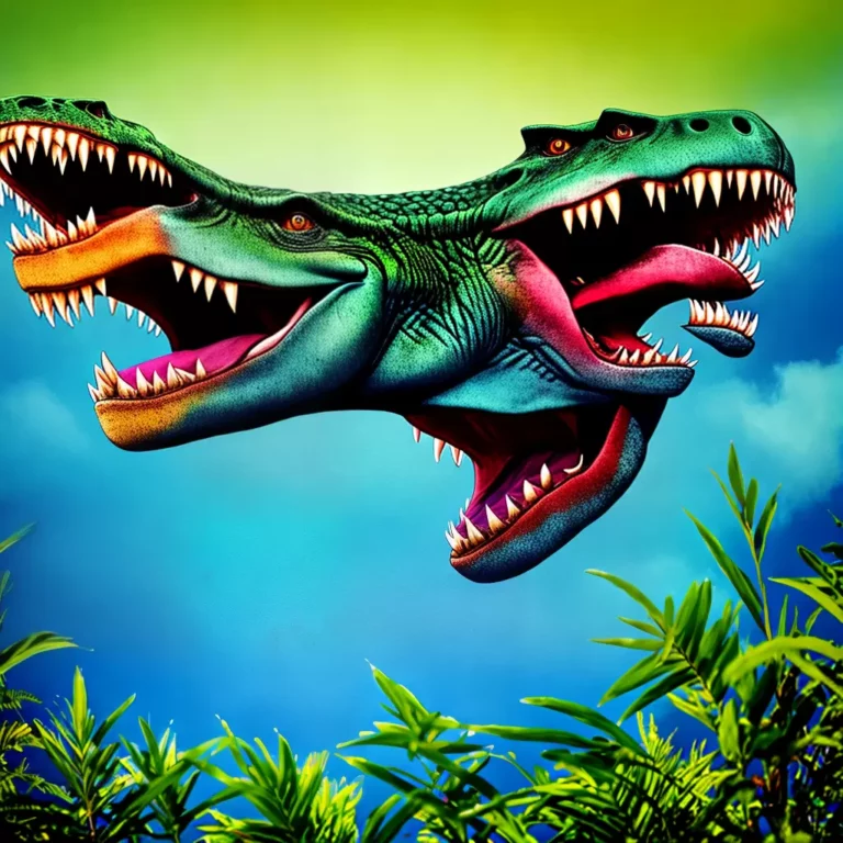 Fotos t rex poderoso folhagem ceu tatuagem scaled