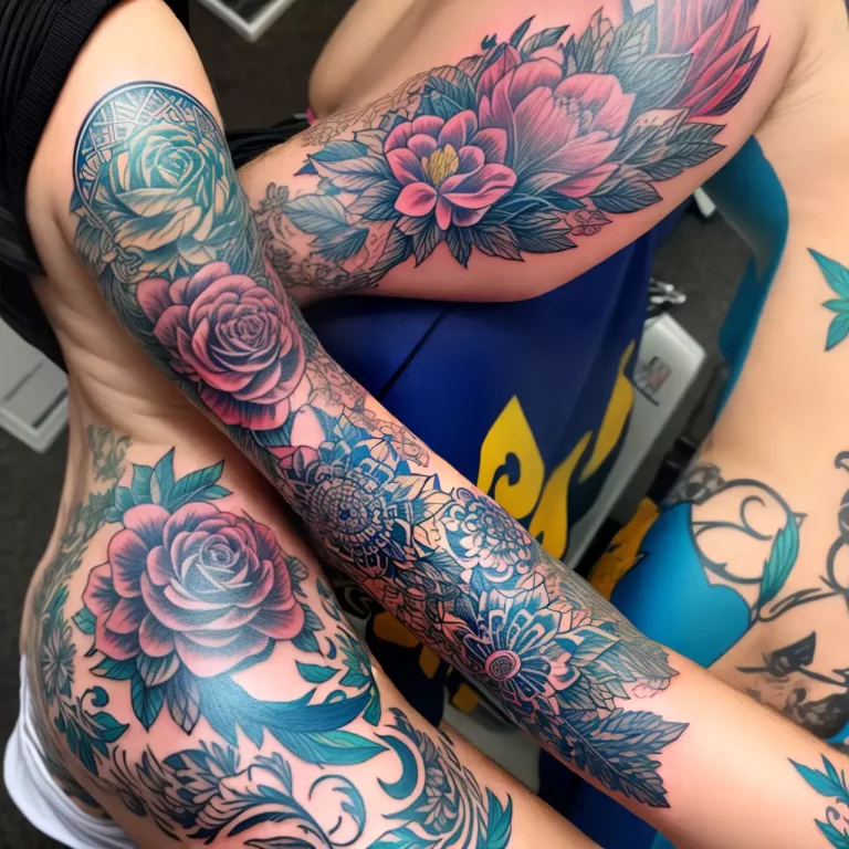 Fotos tattoo manga sao braco vibrante scaled