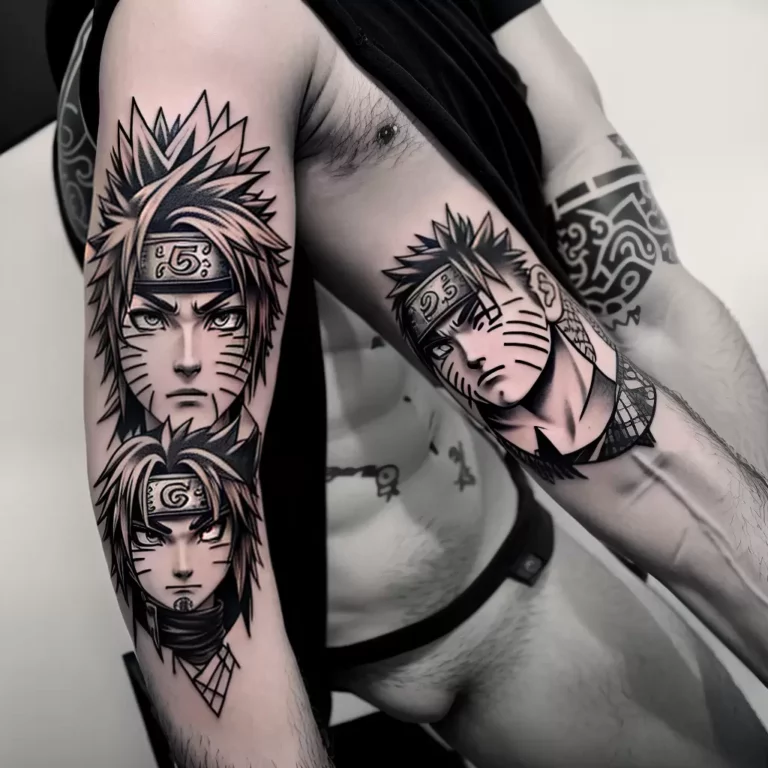 Fotos tattoo naruto braco preto branco 4 scaled Fotos tattoo naruto braco preto branco 4 scaled