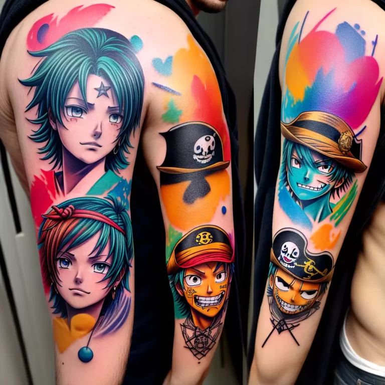 Fotos tatuagem anime one piece braco 1 scaled Fotos tatuagem anime one piece braco 1 scaled