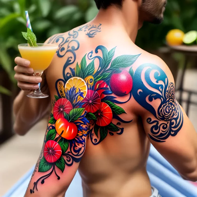 Tatuagens de COCKTAIL: Celebre Sua Bebida Preferida na Pele!