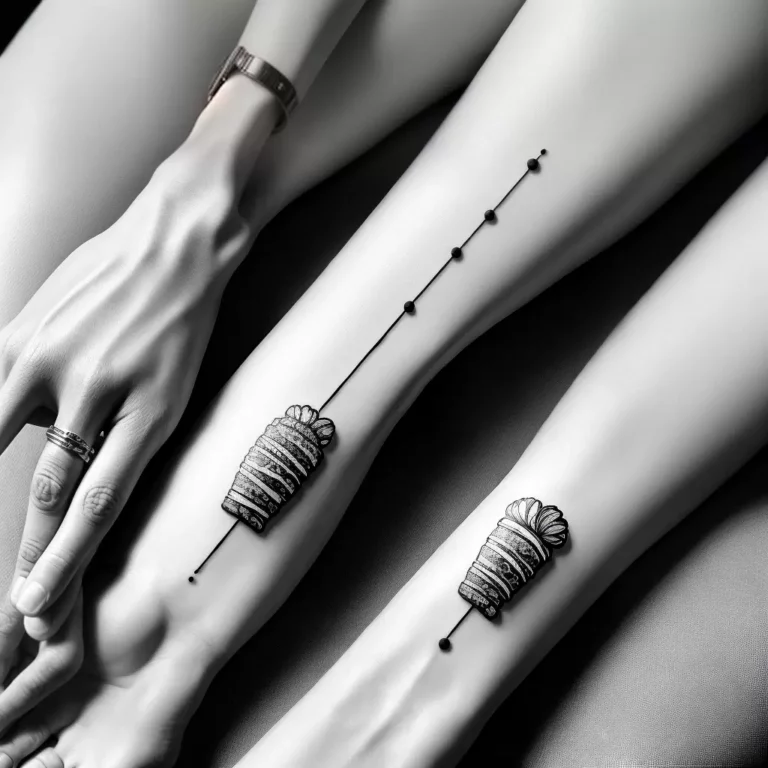 Tatuagens de CROISSANT: Leve o Sabor da França na Pele!