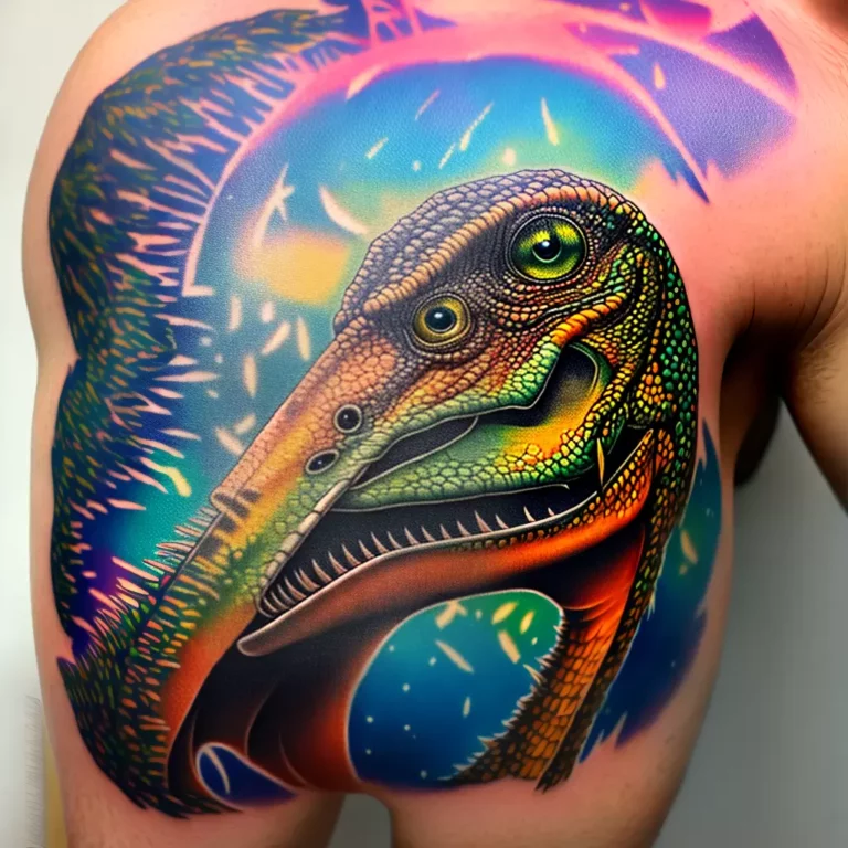 Fotos tatuagem dinossauro detalhes scaled Fotos tatuagem dinossauro detalhes scaled