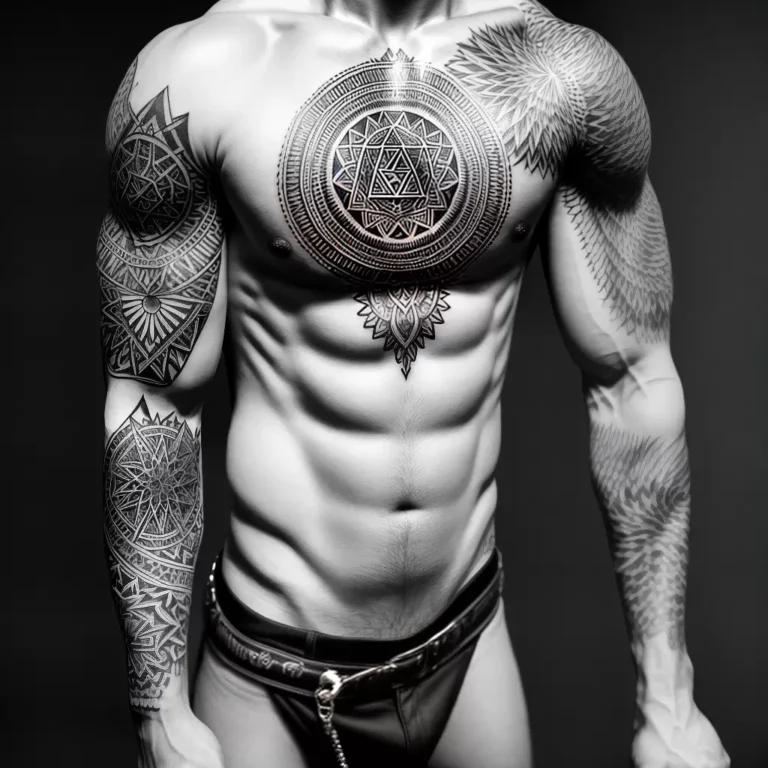Fotos tatuagem geometria sagrada braco scaled