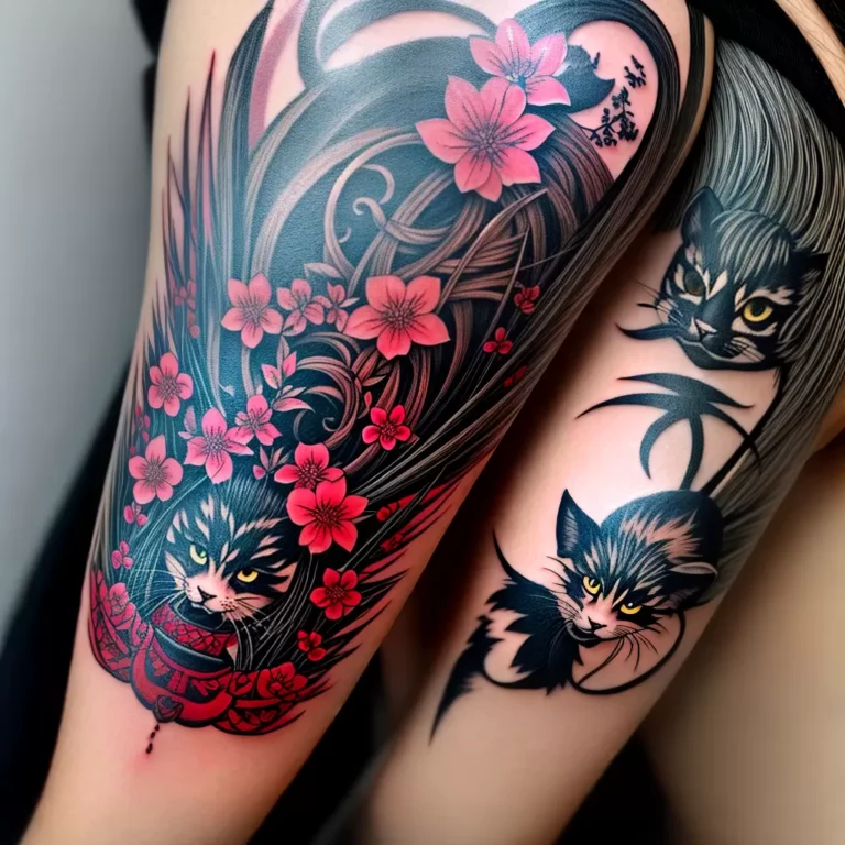 Fotos tatuagem inuyasha kagome samurai flor scaled Fotos tatuagem inuyasha kagome samurai flor scaled