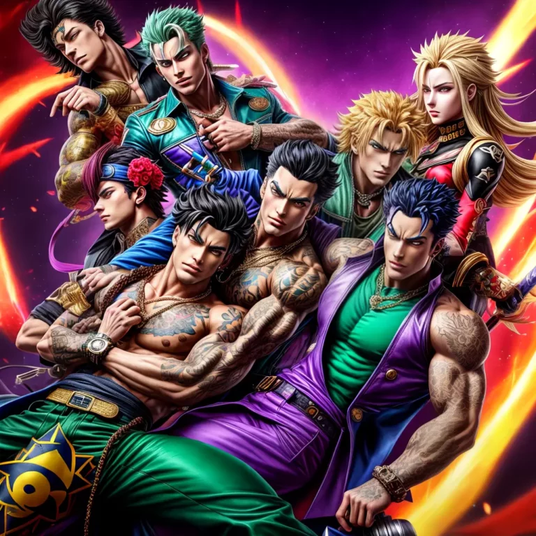 Descubra o fascínio das Tatuagens de JOJO’S BIZARRE ADVENTURE!