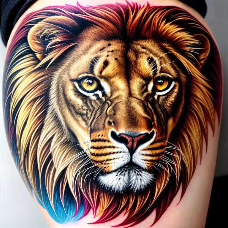 Fotos tatuagem leao fogo sol zodiaco scaled Fotos tatuagem leao fogo sol zodiaco scaled