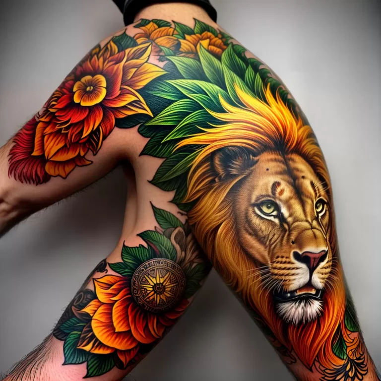 Fotos tatuagem leao mane simbolos leo scaled Fotos tatuagem leao mane simbolos leo scaled