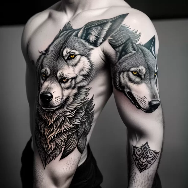 Fotos tatuagem lobo geometrica preto branco 4 scaled Fotos tatuagem lobo geometrica preto branco 4 scaled