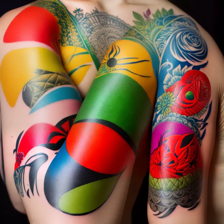 Fotos tatuagem manga sushi california cores scaled Fotos tatuagem manga sushi california cores scaled