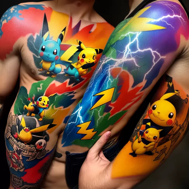 Reviva a nostalgia com estas incríveis tatuagens de POKEMON!