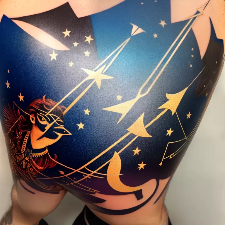 Celebre a aventura com tatuagens inspiradoras do signo de SAGITÁRIO!