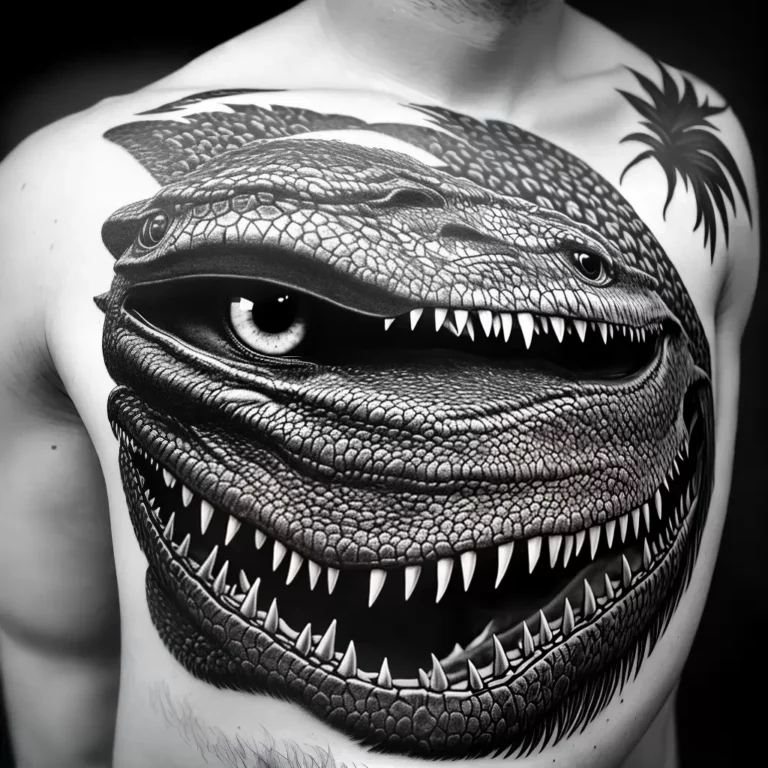 Fotos tatuagem t rex braco jungle scaled