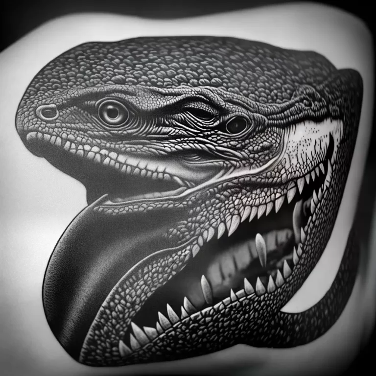 Fotos tatuagem t rex braco preto branco 7 scaled Fotos tatuagem t rex braco preto branco 7 scaled
