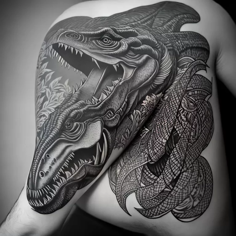 Está pensando em uma tatuagem de dinossauro? AQUI estão os melhores estilos!