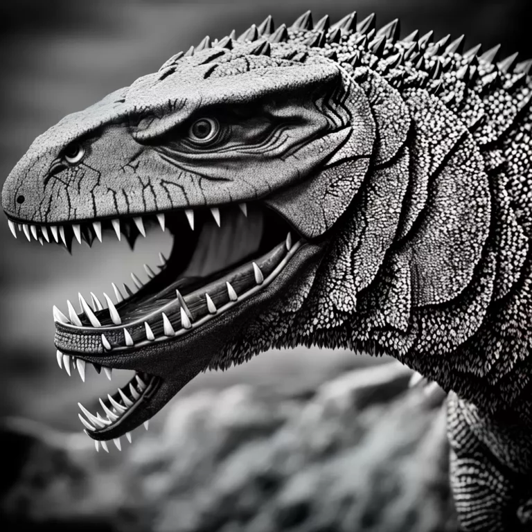 Fotos tatuagem t rex furioso preto branco 2 scaled Fotos tatuagem t rex furioso preto branco 2 scaled