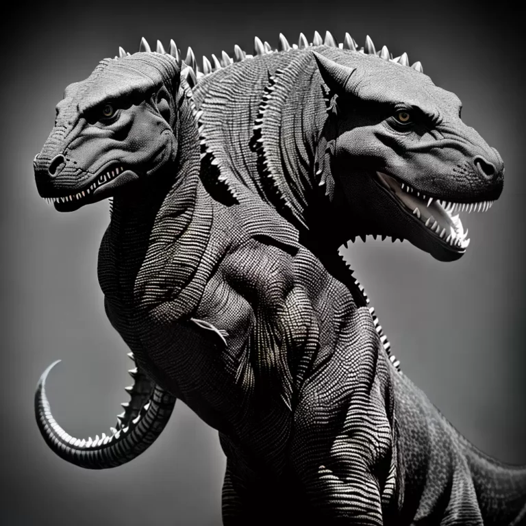 Fotos tatuagem t rex furioso preto branco 3 scaled Fotos tatuagem t rex furioso preto branco 3 scaled