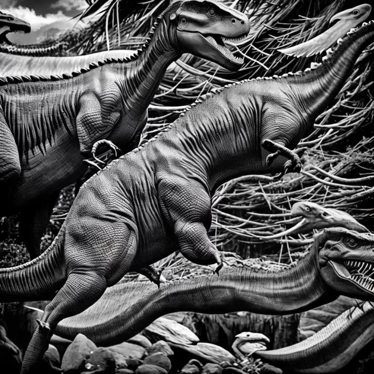 Fotos tatuagem trex ilustracoes dinossauros scaled