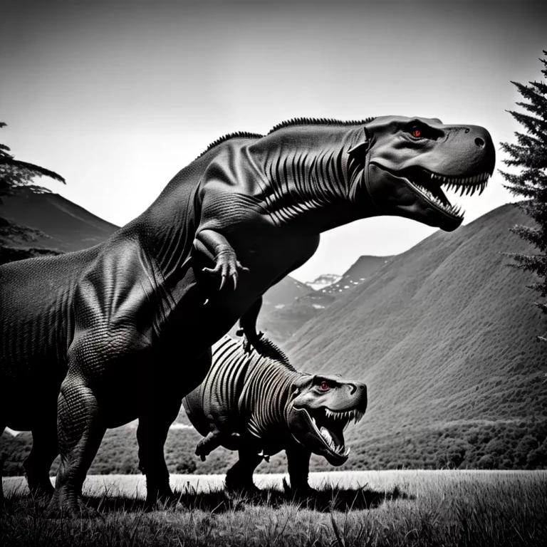 Fotos tatuagem trex preto branco ataque scaled Fotos tatuagem trex preto branco ataque scaled