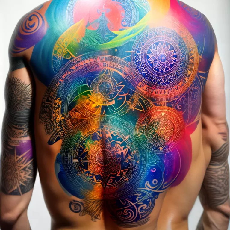 Fotos tatuagem zodiaco costas colorido scaled